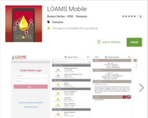 LOAMS Mobile App Google Play Listing